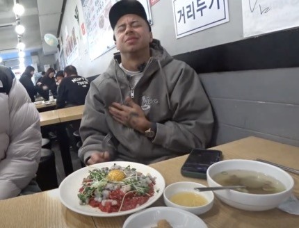 你的林皇，生食之王！林加德在韓國嘗試吃活章魚