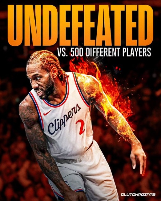 罕見統(tǒng)計！小卡對500球員保持不敗NBA首人 榜單2-6僅老詹非他隊友